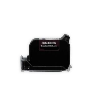 SDS 800 BK Black Solvent Ink cartridges NEW